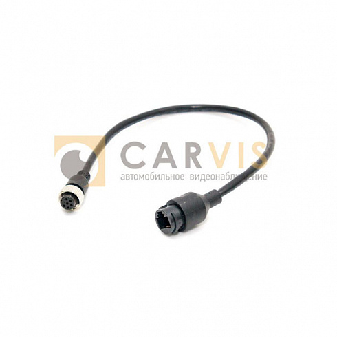 Черный видеорегистратор CARVIS MD-314SD Lite для автомобильных систем видеонаблюдения с компактным металлическим корпусом, ребрами для охлаждения, портом USB, разъемом для карты памяти SD и светодиодными индикаторами состояния работы.